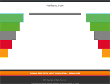 Tablet Screenshot of feathead.com